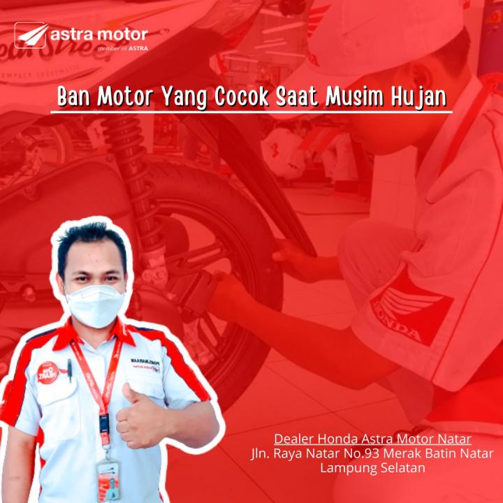 Jenis Ban Motor Yang Cocok Digunakan Saat Musim Hujan